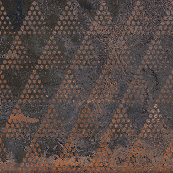 Fliese Sant Agostino Oxidart in der Farbe Patchwork Dark