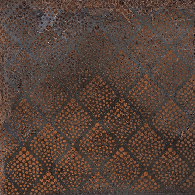 Fliese Sant Agostino Oxidart in der Farbe Patchwork Dark