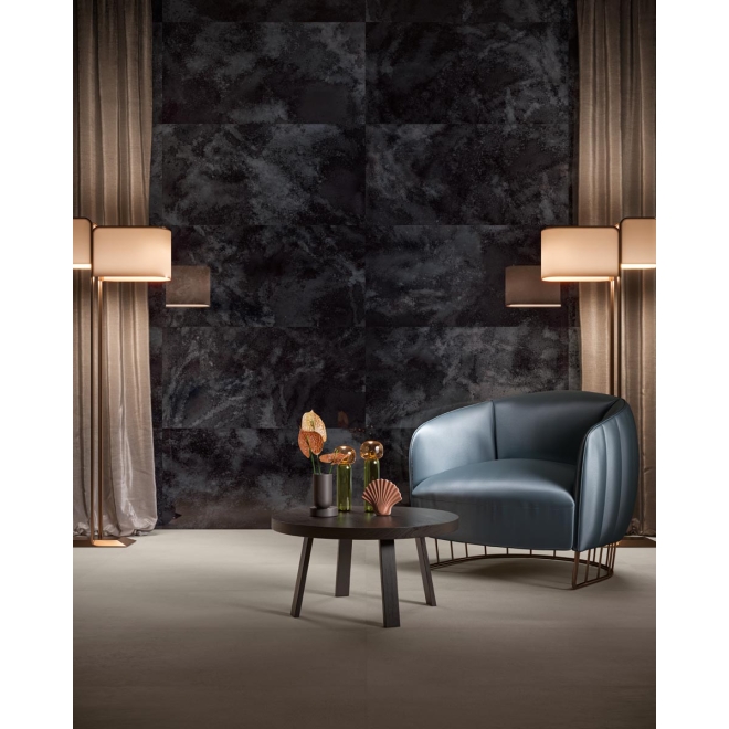 Fliese Sant Agostino Sable in der Farbe Cement verlegt in einem Hotel