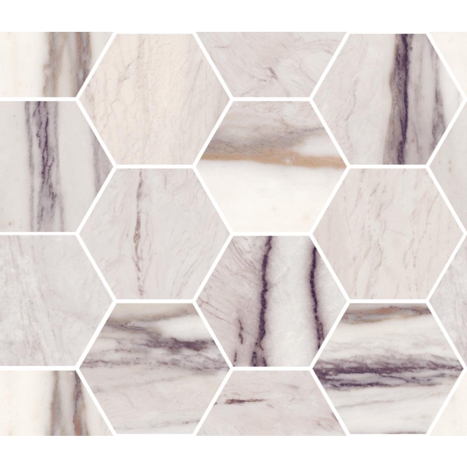 Mosaik Sant Agostino Star in der Farbe Marble Purple