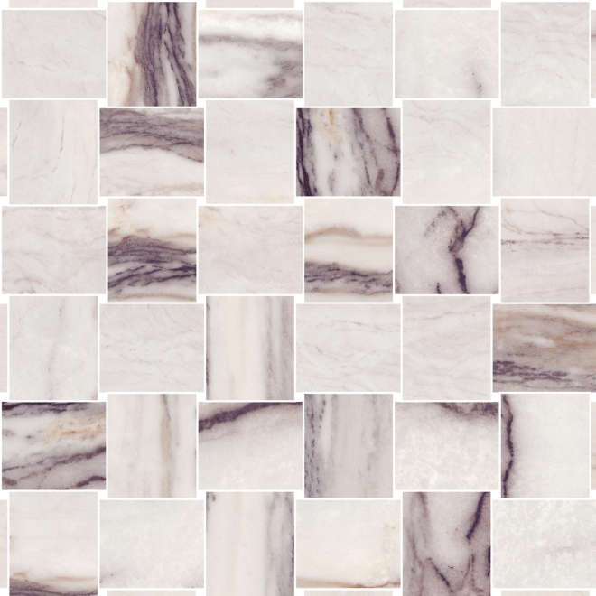 Mosaik Sant Agostino Star in der Farbe Marble Purple