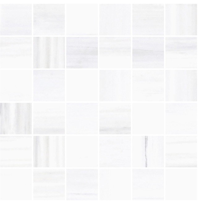 Mosaik Sant Agostino Themar in der Farbe Bianco Lasa