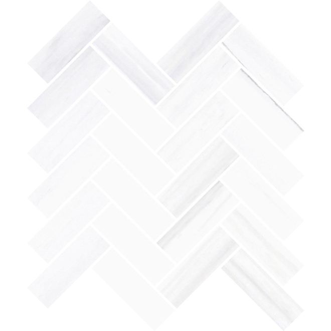 Mosaik Sant Agostino Themar in der Farbe Bianco Lasa