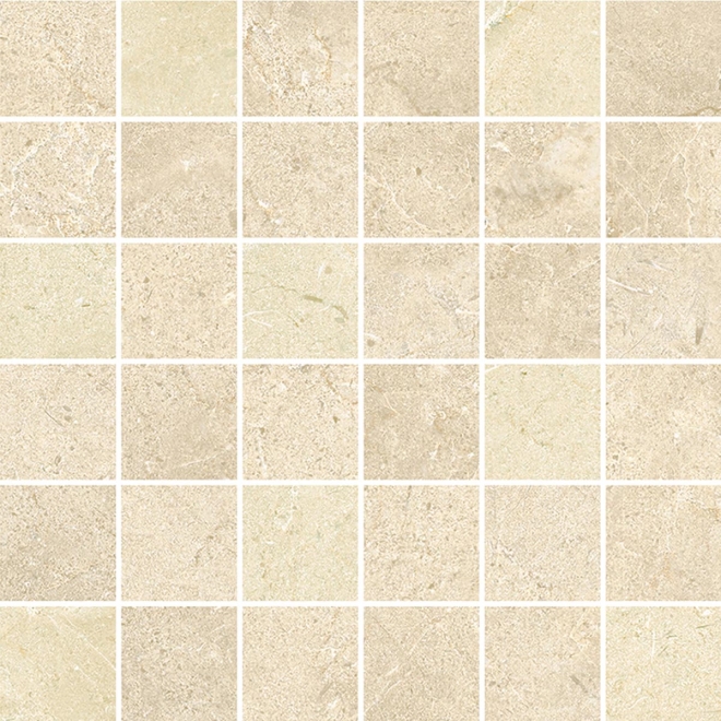 Mosaik Sant Agostino Themar in der Farbe Crema Marfil