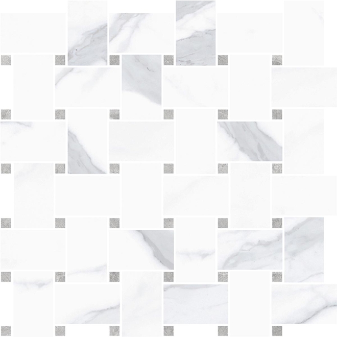 Mosaik Sant Agostino Themar in der Farbe Statuario Venato