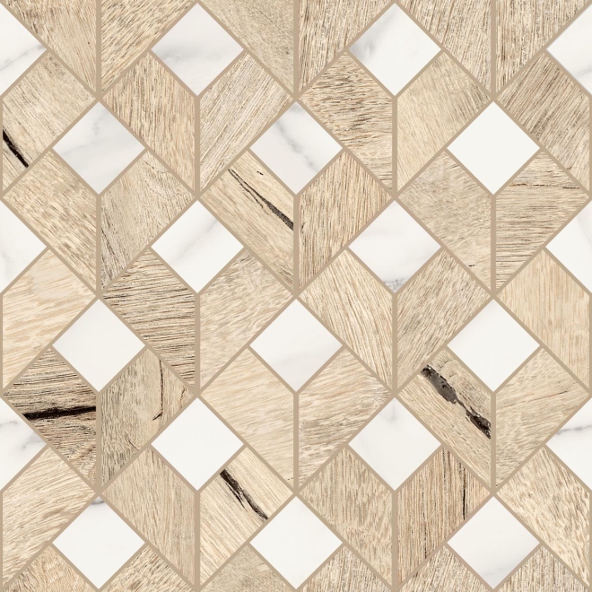 Mosaik Sant Agostino Timewood in der Farbe Honey