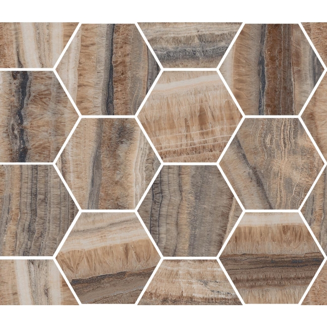 Sant Agostino Astral Amber KRY Mosaik 30x45 cm