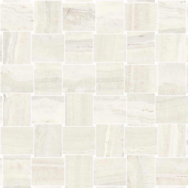 Sant Agostino Astral White NAT Mosaik 30x30 cm