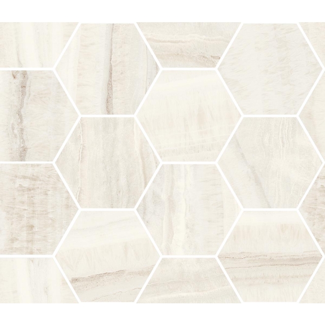 Sant Agostino Astral White KRY Mosaik 30x45 cm