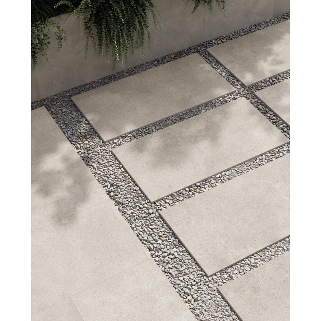 Sant Agostino Baystone Pearl As 2.0 Terrassenplatte 60x120 cm