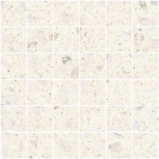 Sant Agostino Glow Ivory Silk Mosaik 30x30 cm