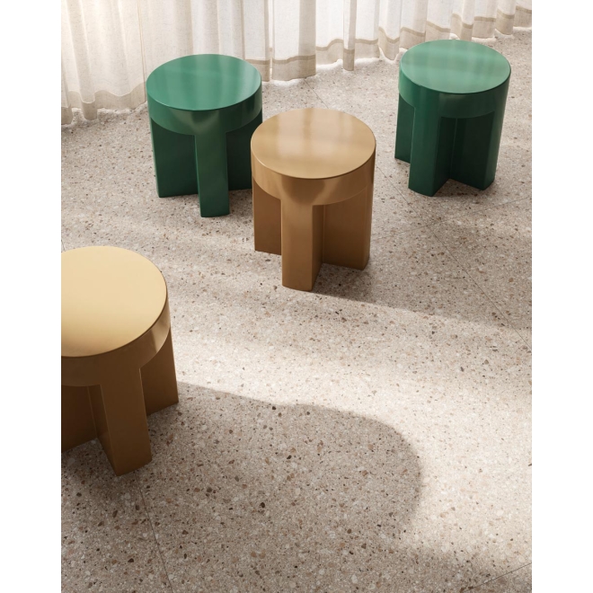 Sant Agostino Gravel Full Sand NAT Boden- und Wandfliese 120x120 cm