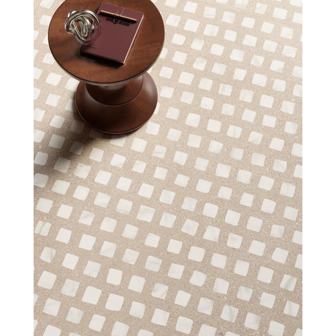 Sant Agostino Gravel Gem Sand NAT Boden- und Wandfliese 60x120 cm