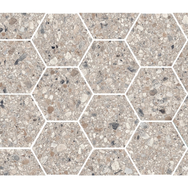 Sant Agostino Gravel Full Grey NAT Dekor Maxi 30x34,5 cm