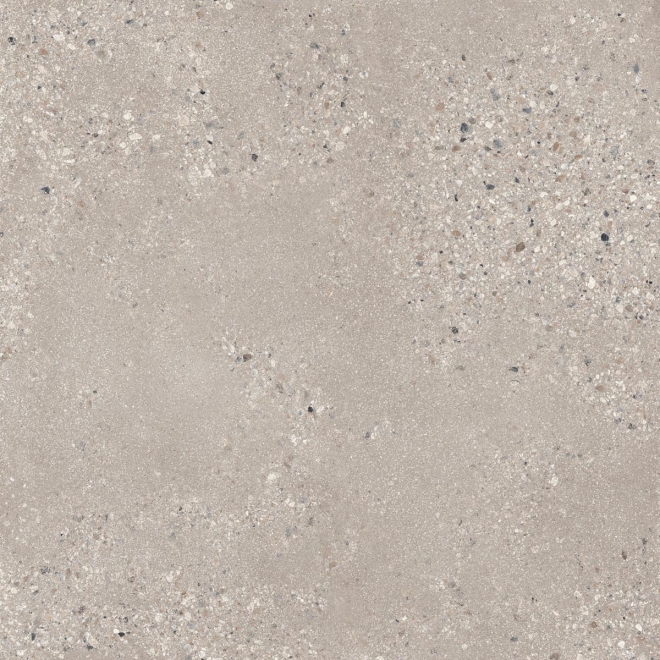 Sant Agostino Gravel Large Grey NAT Boden- und Wandfliese 120x120 cm