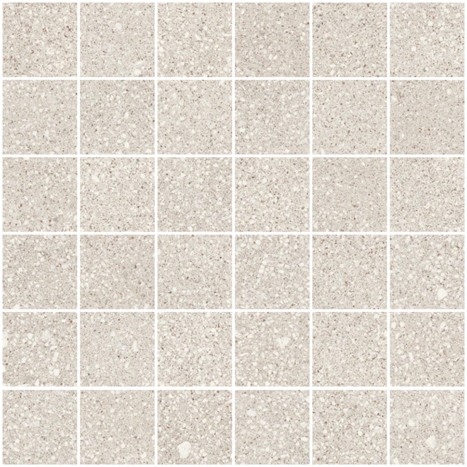Sant Agostino Gravel Small Pearl NAT Mosaik 30x30 cm