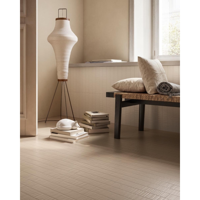 Sant Agostino Iki Wood Ecru NAT Boden- und Wandfliese 5x30 cm
