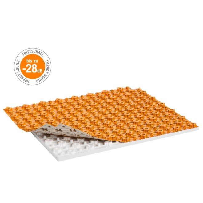 Schlüter BEKOTEC-EN23FI30 Estrichnoppenplatte mit Wärme- und Trittschalldämmung 1,08 m²