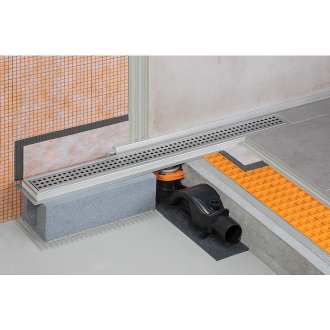 Schlüter KERDI-LINE-F 50 Duschrinne DN50 KLF50GE120
