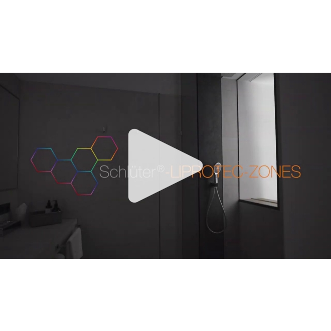 Schlüter LIPROTEC ZONES Plug & Play Bluetooth Starter-Set für RGB+W/Weiße LEDs