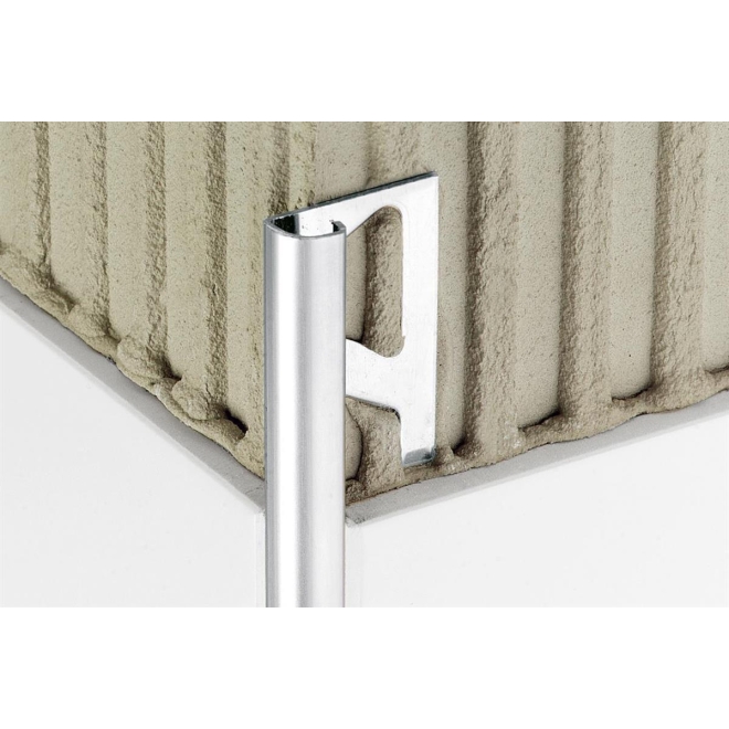 Schlüter, Rondec-E-Schienen, edelstahl, Rondec-E-Schienen RO80E