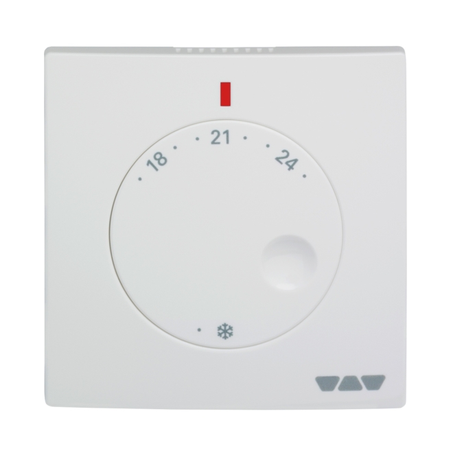 Schlüter BEKOTEC-THERM-ER Raumsensor drahtgebunden Brillantweiß