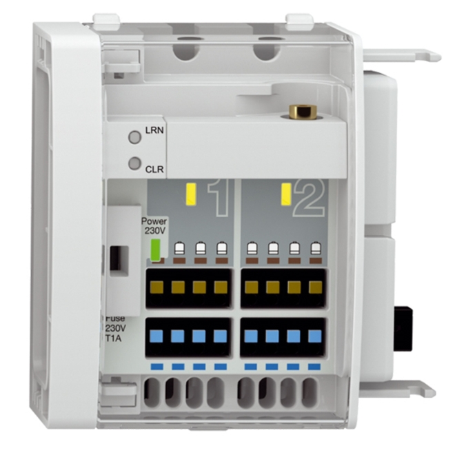 Schlüter BEKOTEC-THERM-EAR Anschlussmodul für funkgesteuerte Sensoren, 2 Anschlüsse