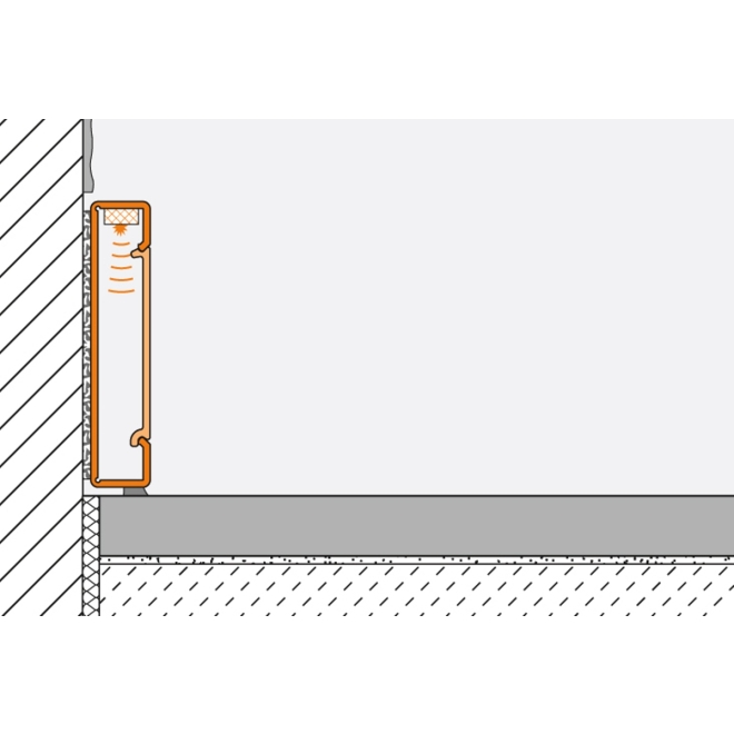 Schlüter LIPROTEC DESIGNBASE QDD Streuscheibe 250 cm