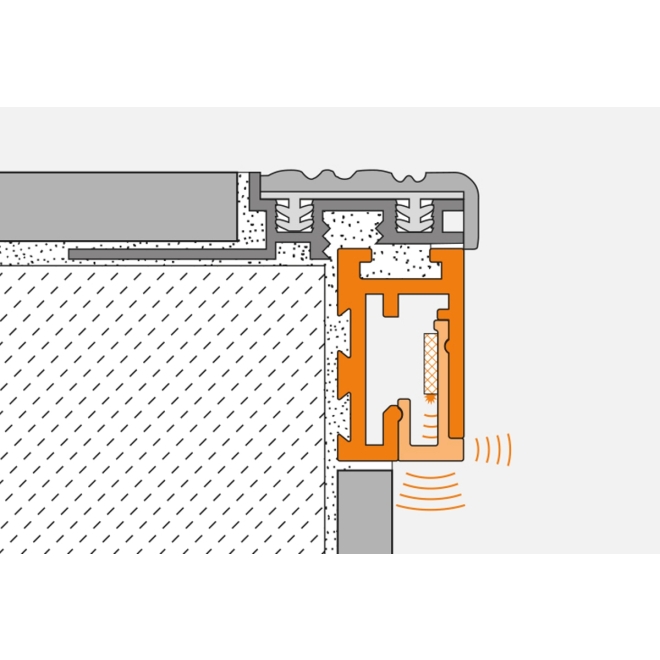 Schlüter LIPROTEC PBD Streuscheibe indirekte+direkte Beleuchtung 250 cm