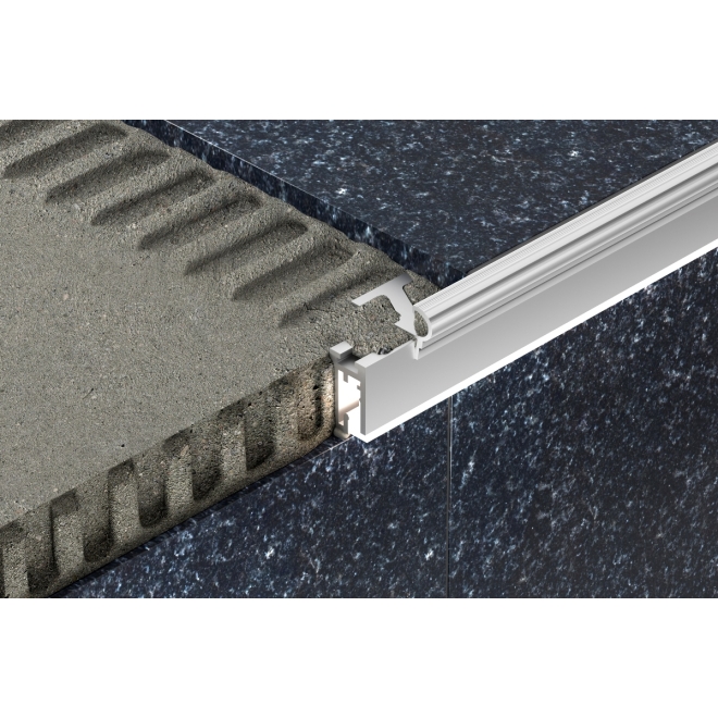 Schlüter LIPROTEC PBD Streuscheibe indirekte+direkte Beleuchtung 250 cm