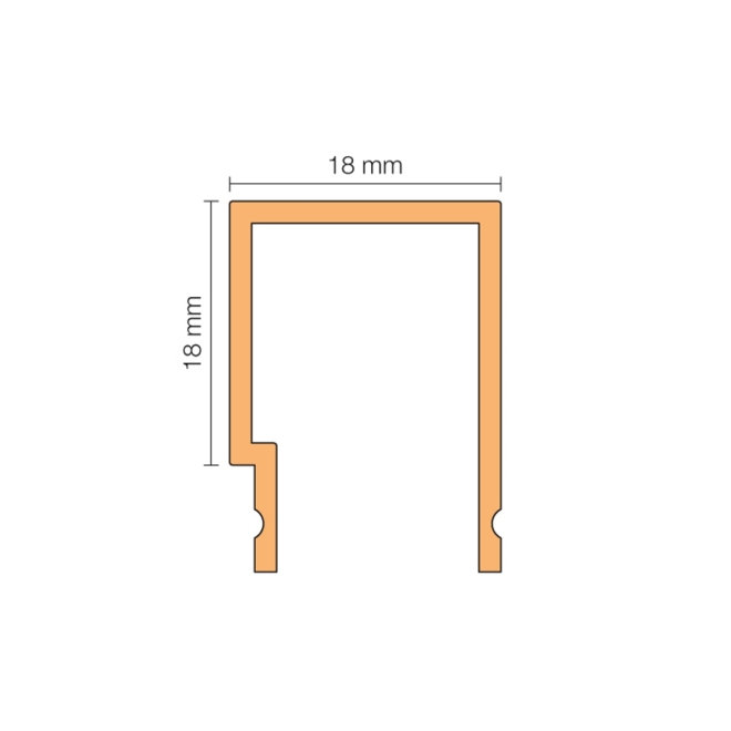 Schlüter LIPROTEC WSD Streuscheibe direkte Beleuchtung 150 cm