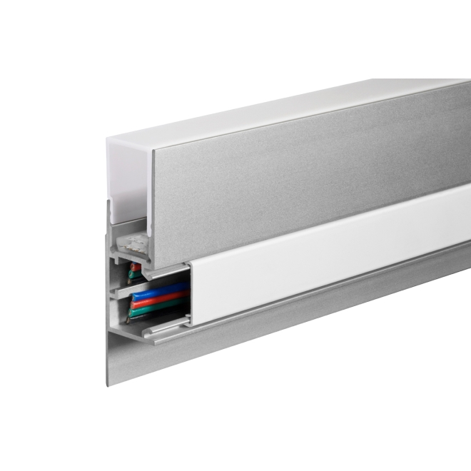 Schlüter LIPROTEC WSK Profil mit Kabelkanal Aluminium 250 cm