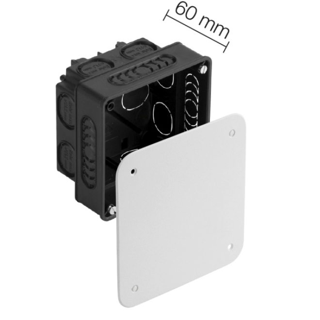 Schlüter LIPROTEC Z Unterputz-Verbinderkasten mit Deckel 5 Stück