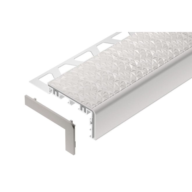 Schlüter TREP-V 60 Treppenprofil, Softpfirsich, Länge: 300 cm, Höhe 11 mm