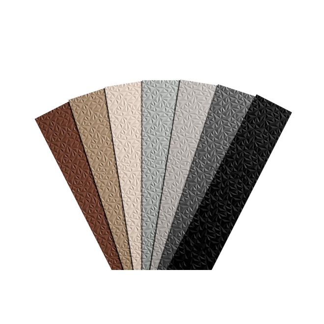 Schlüter TREP-V 42 Treppenprofil, Fugengrau, Länge: 100 cm, Höhe 12,5 mm