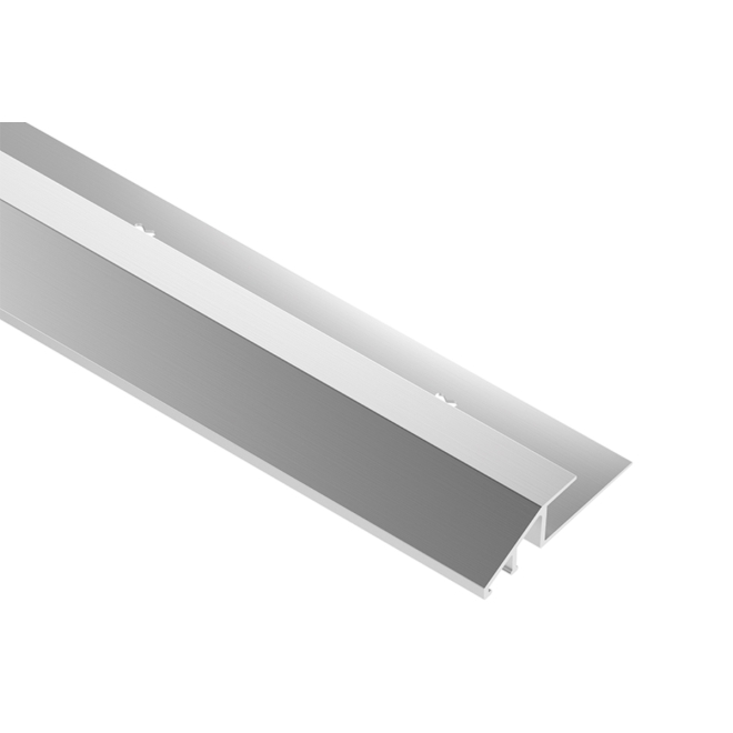 Schlüter VINPRO-U Übergangsprofil (mit Höhenunterschied) chrom gebürstet Höhe: 4 mm