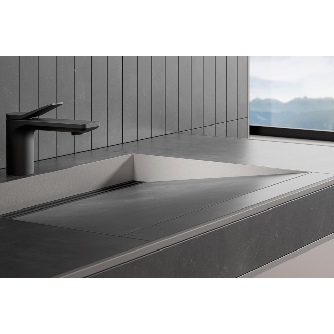 Schlüter KERDI-WASHBASINPROFILE-WS Gefällekeile, Alu, strukturbeschichtet TSBG
