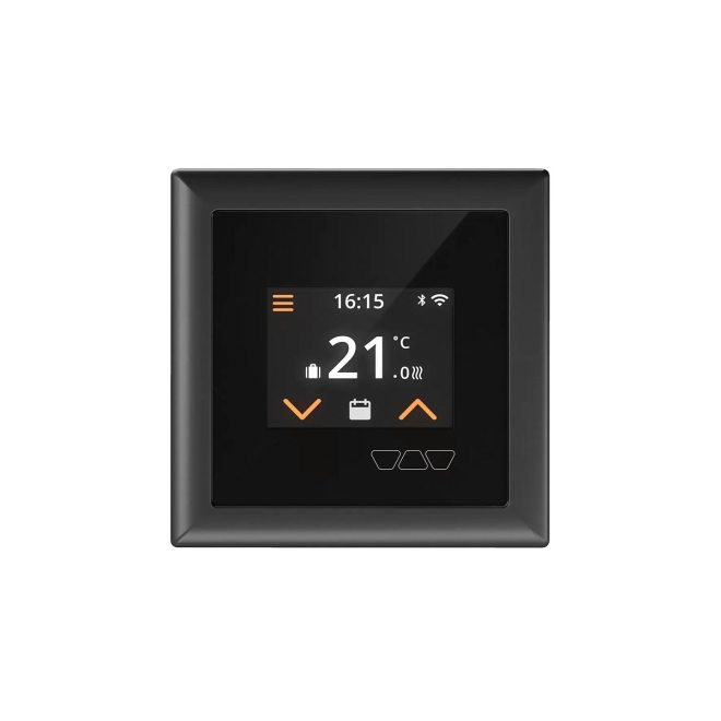 Schlüter CONTROL-TR-DHBT GS Raumthermostat für Bekotec-Therm und Ditra-Heat Graphitschwarz
