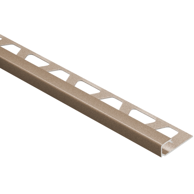 Schlüter-QUADEC-TSB Beige Strukturbeschichtet Abschlussschiene Höhe: 10 mm Länge: 250 cm