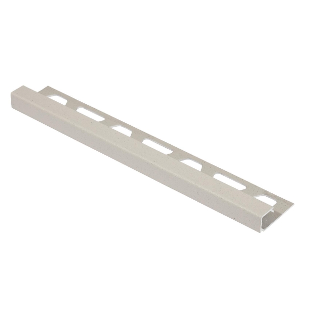 Schlüter-QUADEC-TSI Elfenbein Strukturbeschichtet Abschlussschiene Höhe: 10 mm Länge: 250 cm