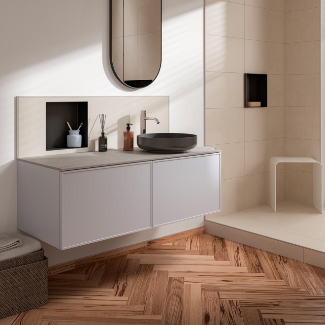 Schlüter DESIGN-NICHE 298x598 mm MBW - brillantweiß matt