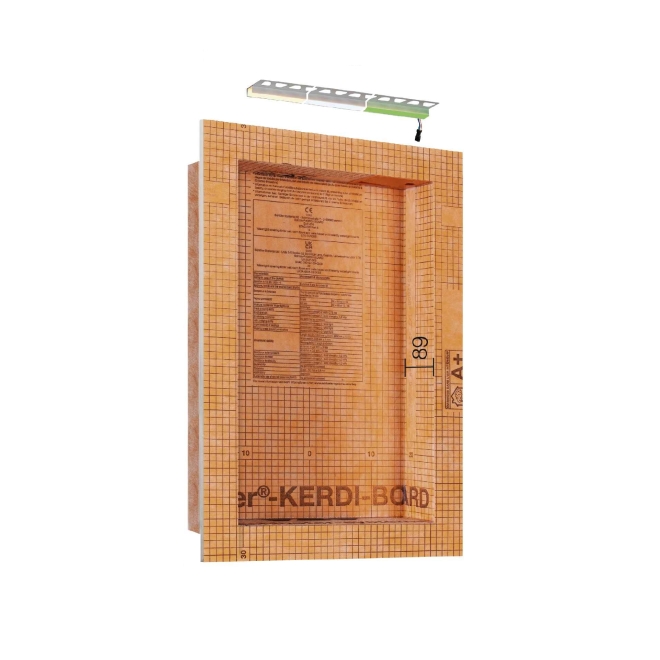 Schlüter LIPROTEC EASY Nischen-Set 305x508mm Warmweiß