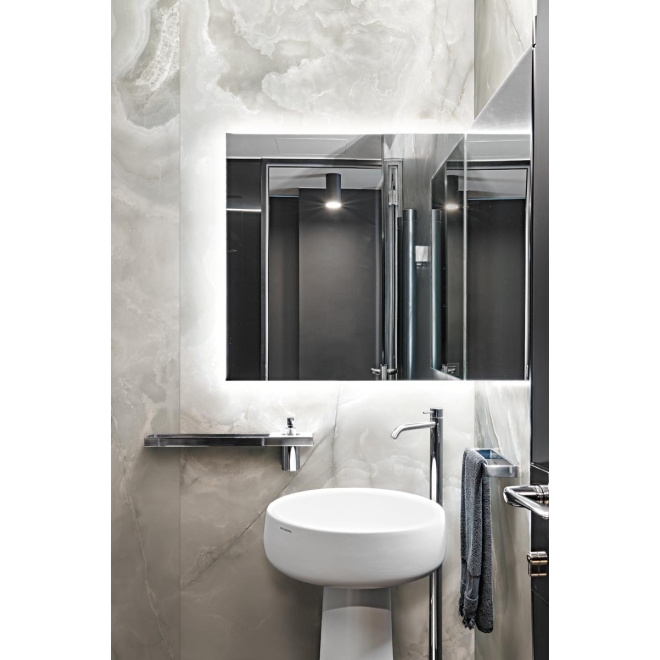 Florim Creative Design Onyx&More Silver Onyx Satin Boden- und Wandfliese 120x120 cm 6 mm