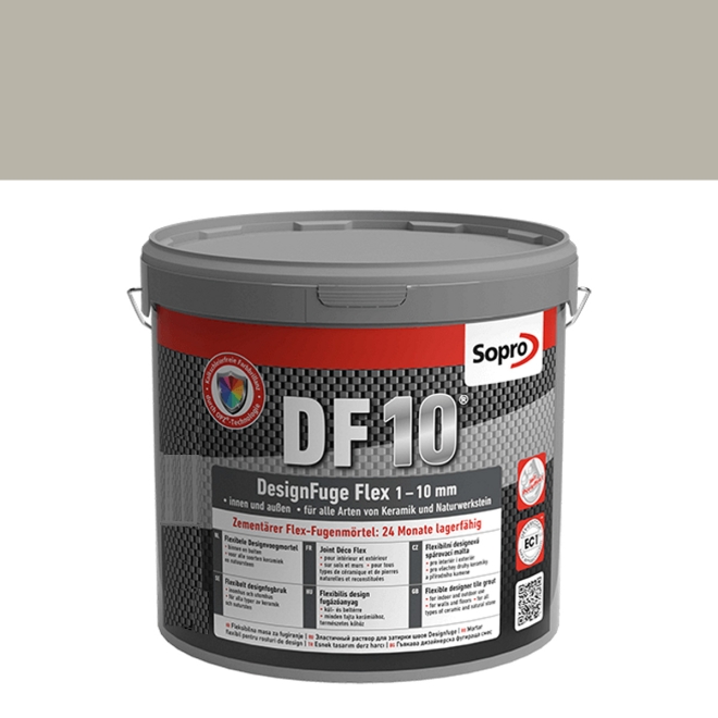 Sopro DesignFuge 1053 Flex DF10 grau 15 Eimer 5 kg