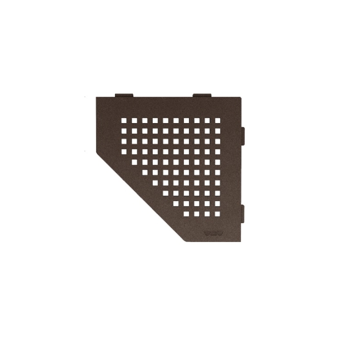 Schlüter Wandablage SHELF-E Bronze 195x195 mm