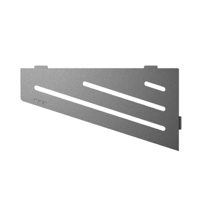 Schlüter Wandablage SHELF-E Grau 154x295 mm