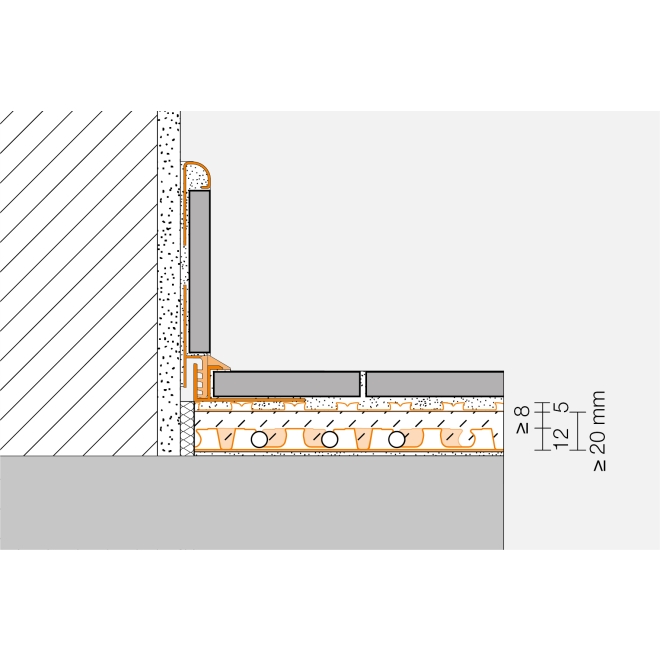 Schlüter BEKOTEC-EN FK PS Estrichnoppenplatte Peel&Stick selbstklebend 0,77 m²