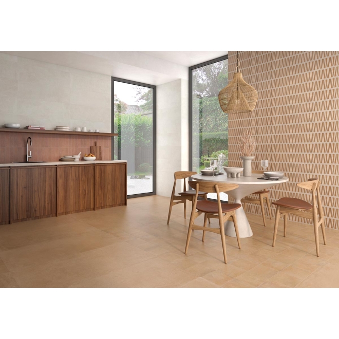 Keraben Terracotta Blanco Wandfliese Matt 30x90 cm