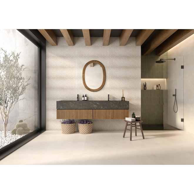 Keraben Terracotta Blanco Boden- und Wandfliese Matt 60x60 cm