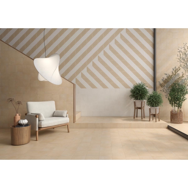 Keraben Terracotta Paja Boden- und Wandfliese Matt 20x20 cm